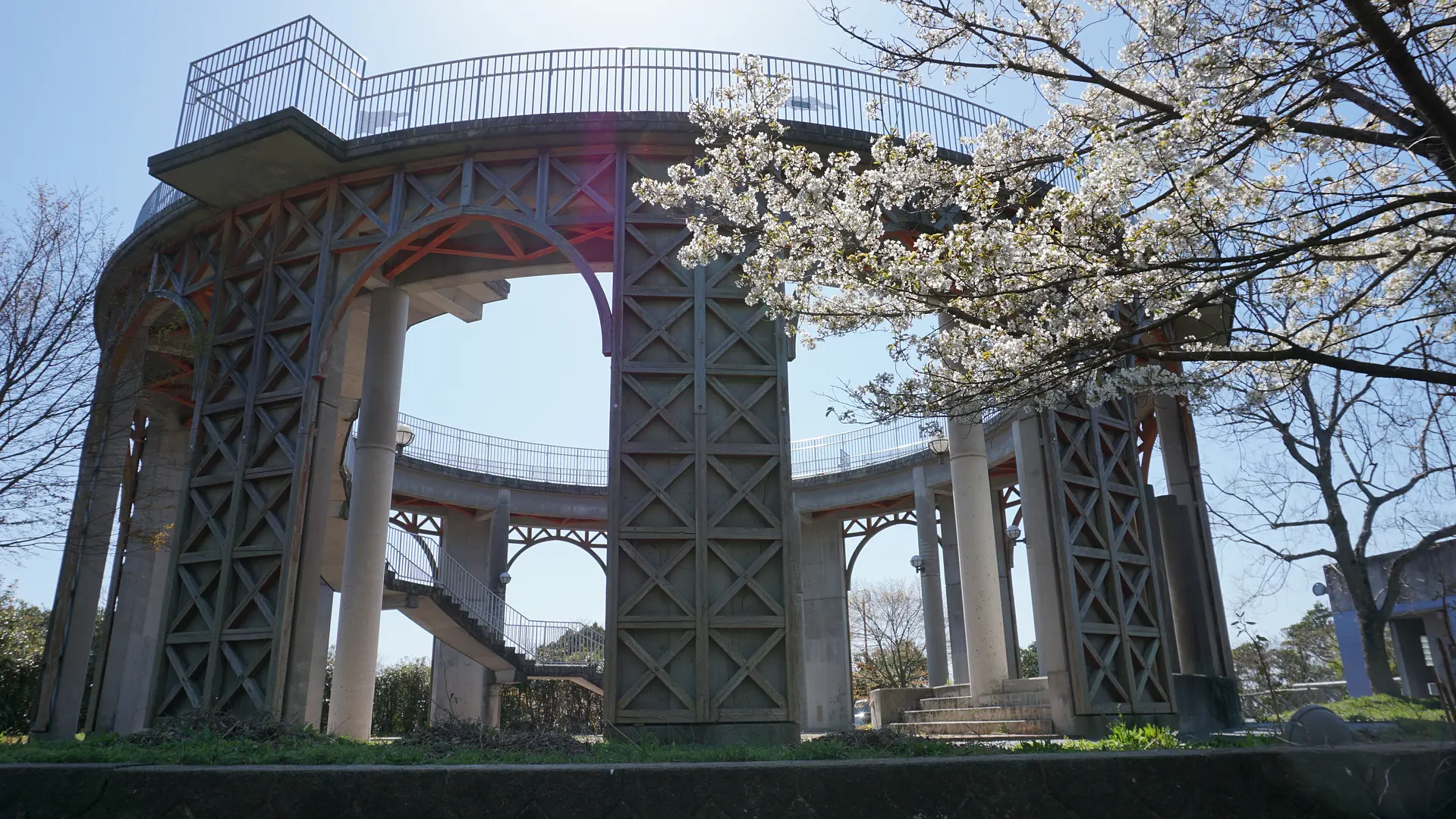 十文字山公園展望台