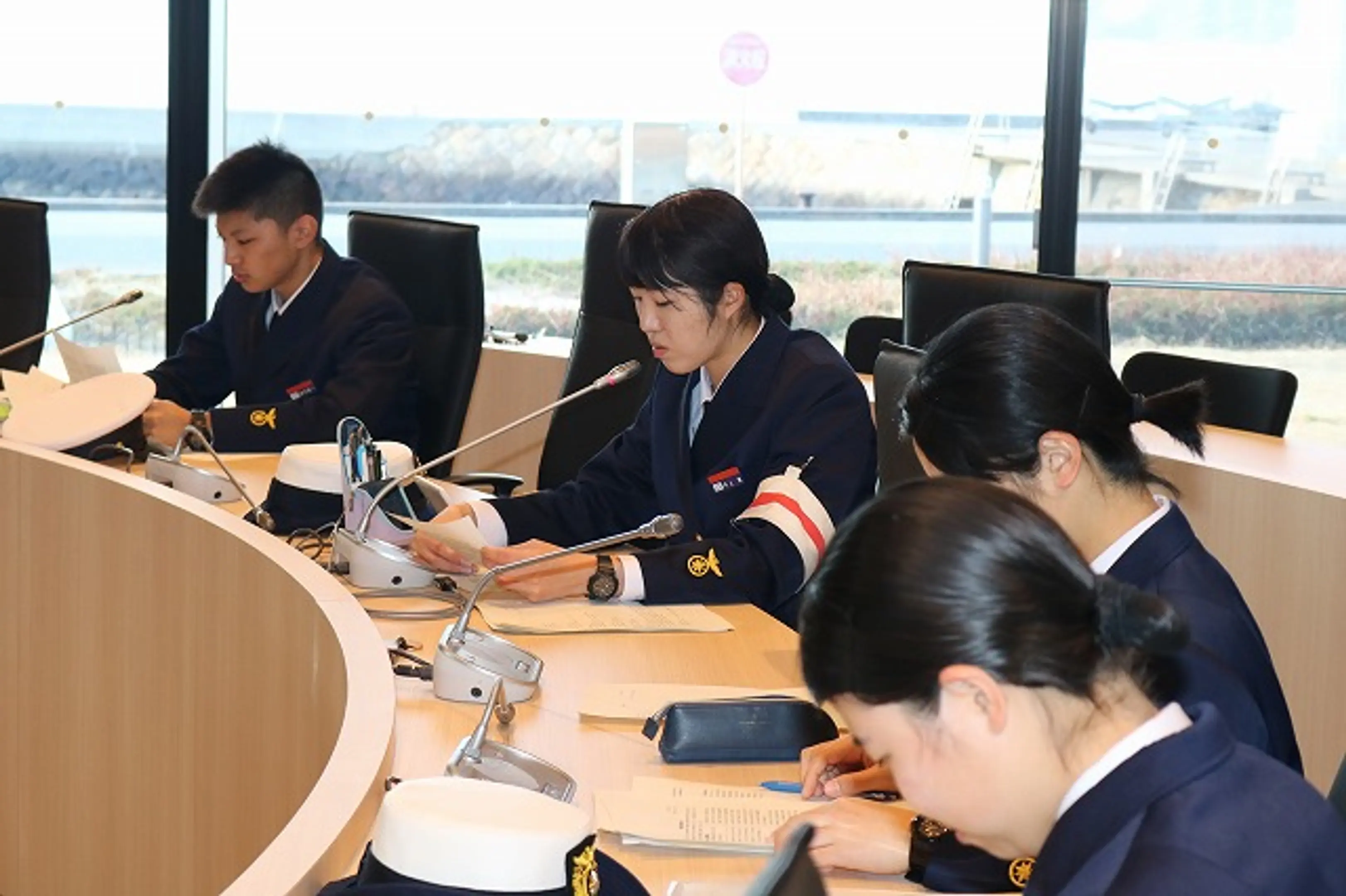 海上保安大学校　授業風景