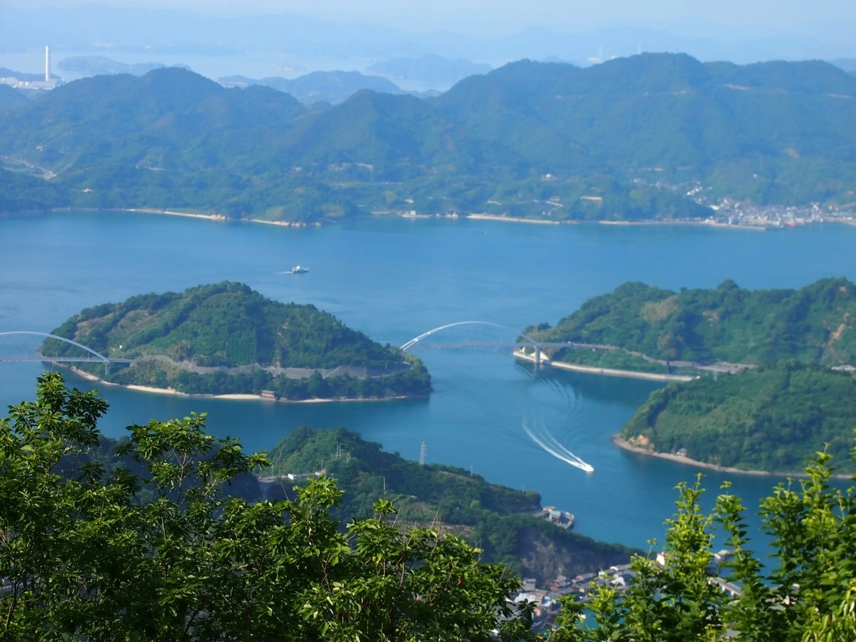 一峰寺山からの景色