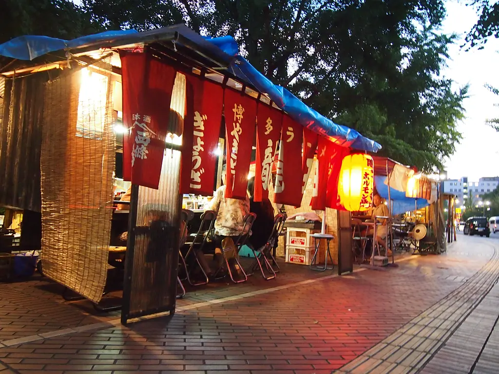 蔵本 通り の 屋台