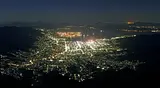 中四国三大夜景「灰ヶ峰」の夜景　呉市街方面