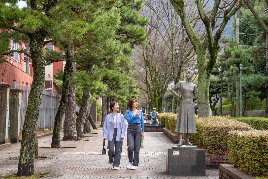 美術館どおり・呉市立美術館